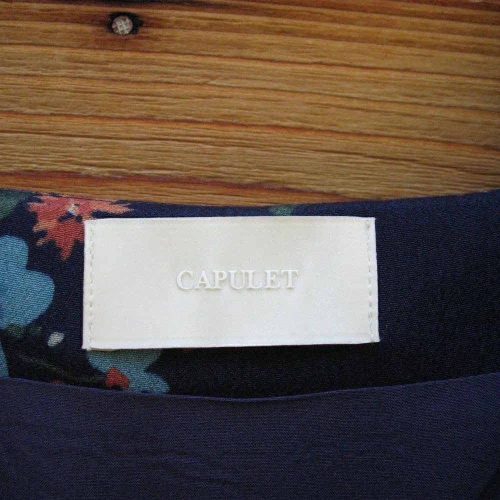 NWOT Revolve  Capulet Blue Floral Dress